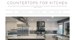Desktop Screenshot of kitchencounter-tops.com